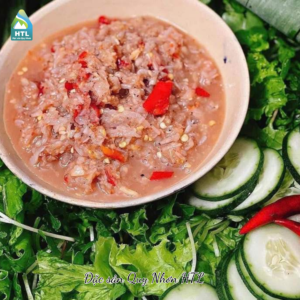 mắm ruốc muối xổi 