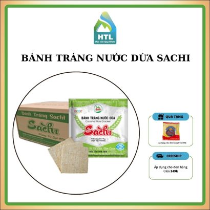 Bánh tráng nước dừa Sachi