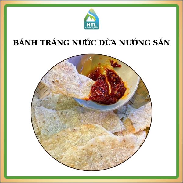 Bánh tráng nước dừa nướng sẵn