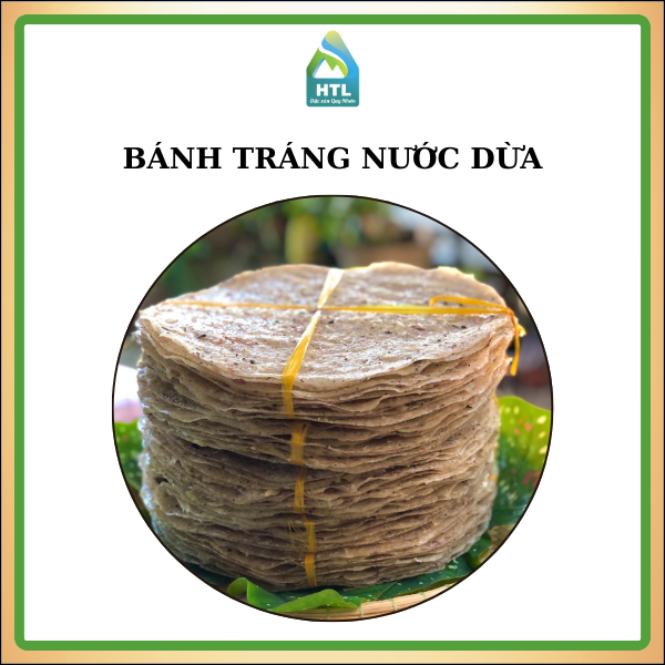Bánh tráng nước dừa đặc sản Quy Nhơn