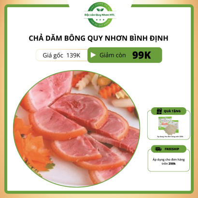 CHẢ DĂM BÔNG QUY NHƠN BÌNH ĐỊNH