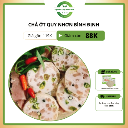 CHẢ ỚT QUY NHƠN