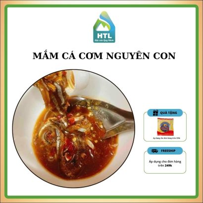 Mắm cá cơm nguyên con