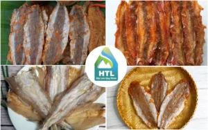 Cá mối khô – chỉ cần nướng sơ là thơm lừng cả gian bếp nhỏ.